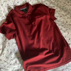 Banana Republic large burgundy polo shirt.